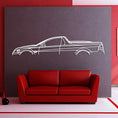 Load image into Gallery viewer, 2011 Commodore UTE Classic Metal Silhouette
