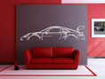 Load image into Gallery viewer, 911 GT3 RS Model 992 Metal Silhouette
