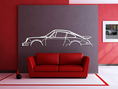 Load image into Gallery viewer, 911 Turbo Model 964 Metal Silhouette
