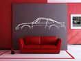 Load image into Gallery viewer, 911 Turbo Model 993 Metal Silhouette
