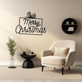 Load image into Gallery viewer, Merry Christmas Metal Wall Art
