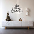 Load image into Gallery viewer, Merry Christmas Metal Wall Art
