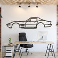 Load image into Gallery viewer, 1969 Corvette Metal Silhouette, Wall Decor, Metal Wall art
