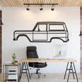 Load image into Gallery viewer, 1972 Bronco Metal Silhouette, Wall Decor, Metal Wall art
