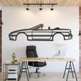 Load image into Gallery viewer, 1990 RX 7 Convertible Metal Silhouette, Wall Decor, Metal Wall art
