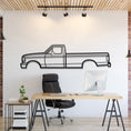 Load image into Gallery viewer, 1992 F 150 9th Gen Metal Silhouette, Wall Decor, Metal Wall art
