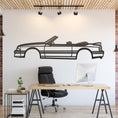 Load image into Gallery viewer, 1993 Mustang GT Convertible Metal Silhouette, Metal Wall art
