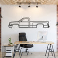 Load image into Gallery viewer, 1994 Ram 3500 2nd Gen Metal Silhouette, Wall Decor, Metal Wall art
