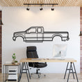 Load image into Gallery viewer, 1998 F 250 Super Duty 1st Gen Metal Silhouette, Metal Wall art
