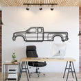 Load image into Gallery viewer, 1999 F 350 Super Duty 1st Gen Metal Silhouette, Metal Wall art
