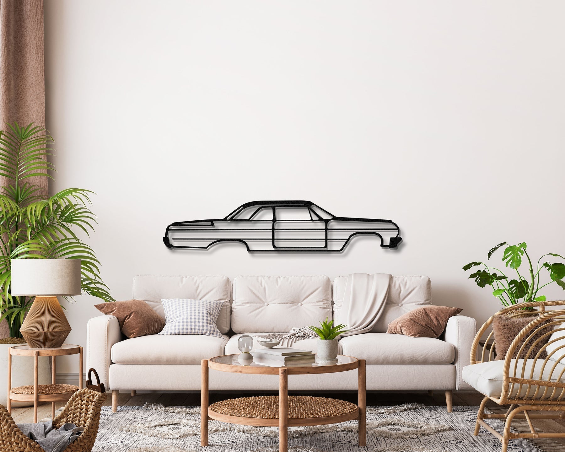 Impala Metal Silhouette, Wall Decor, Metal Wall art