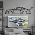 Load image into Gallery viewer, 911 Turbo Model 964 Detailed Metal Silhouette
