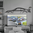 Load image into Gallery viewer, 911 GT3 Model 997 Metal Silhouette
