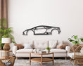 Load image into Gallery viewer, Lamborghini Huracan Metal Silhouette, Wall Decor, Metal Wall art
