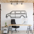 Load image into Gallery viewer, 2004 Astro Van Metal Silhouette, Wall Decor, Metal Wall art
