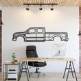 Load image into Gallery viewer, 2008 F 450 Super Duty 2nd Gen Metal Silhouette, Metal Wall art
