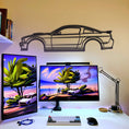 Load image into Gallery viewer, 2008 Mustang GT Fastback Metal Silhouette
