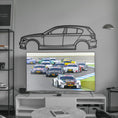 Load image into Gallery viewer, 2009 1 SERIES E87 Hatchback Metal Silhouette
