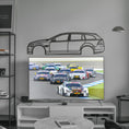 Load image into Gallery viewer, 2009 Commodore Wagon Metal Silhouette
