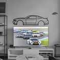 Load image into Gallery viewer, 2011 Mustang Metal Silhouette
