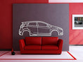 Load image into Gallery viewer, 2014 Fiesta ST Metal Silhouette
