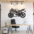 Load image into Gallery viewer, 2014 R6 Metal Silhouette, Wall Decor, Metal Wall art
