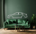 Load image into Gallery viewer, 2015 A3 Sedan Metal Silhouette
