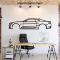 Load image into Gallery viewer, 2016 Camaro Metal Silhouette, Wall Decor, Metal Wall art
