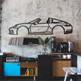 Load image into Gallery viewer, 2018 911 Targa 4S Metal Silhouette
