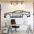 Load image into Gallery viewer, 2019 Camaro ZLE1 Metal Silhouette, Wall Decor, Metal Wall art
