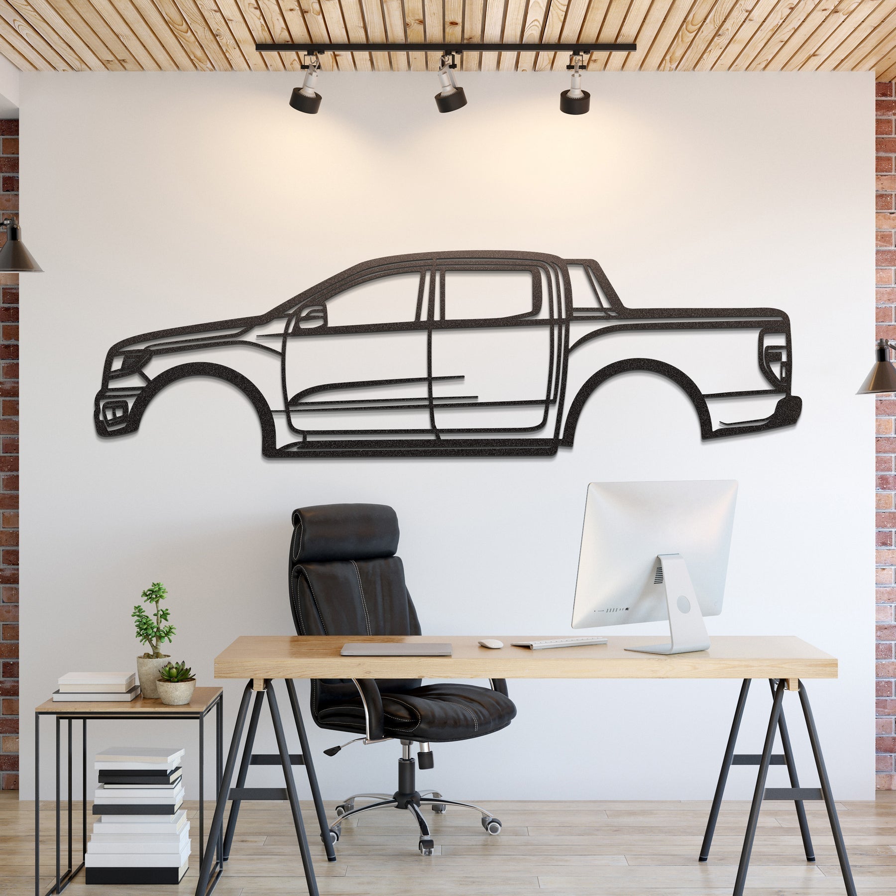 2019 Ranger Raptor Metal Silhouette, Wall Decor, Metal Wall art