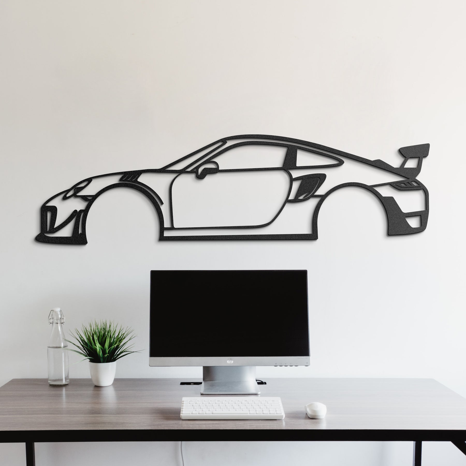 2019 911 GT2 RS Metal Silhouette