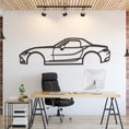 Load image into Gallery viewer, 2021 Miata MX 5 Metal Silhouette, Wall Decor, Metal Wall art
