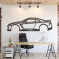 Load image into Gallery viewer, Nissan GTR R35 Metal Silhouette, Wall Decor, Metal Wall art
