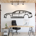 Load image into Gallery viewer, 2022 Panamera 4S Metal Silhouette, Wall Decor, Metal Wall art
