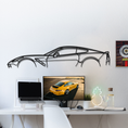 Load image into Gallery viewer, Corvette C7 Metal Silhouette
