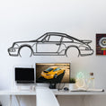 Load image into Gallery viewer, 911 Turbo Model 964 Detailed Metal Silhouette
