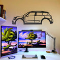 Load image into Gallery viewer, Mini Cooper F60 Countryman Metal Silhouette
