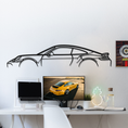 Load image into Gallery viewer, 911 Turbo S Model 992 Metal Silhouette
