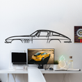 Load image into Gallery viewer, Corvette C2 Metal Silhouette
