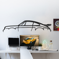 Load image into Gallery viewer, 911 Turbo Model 930 Metal Silhouette
