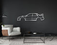 Load image into Gallery viewer, Subaru Impreza Hawkeye Metal Silhouette
