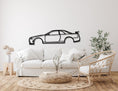 Load image into Gallery viewer, Nissan Skyline R34 Metal Silhouette, Wall Decor, Metal Wall art
