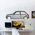 Load image into Gallery viewer, 5 Alpine Turbo 1983 Detailed Metal Silhouette
