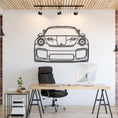 Load image into Gallery viewer, 911 GT2 RS Model 991 Front Metal Silhouette, Metal Wall art
