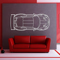 Load image into Gallery viewer, 911 GT2 RS Model 991 TOP Metal Silhouette
