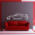 Load image into Gallery viewer, 911 GT3 Model 992 Metal Silhouette
