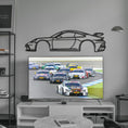 Load image into Gallery viewer, 911 GT3 Model 992 Metal Silhouette
