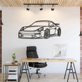 Load image into Gallery viewer, 911 GT3 Model 991 Front Angle Metal Silhouette, Metal Wall art
