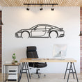 Load image into Gallery viewer, 911 Turbo S Model 992 Detailed Metal Silhouette, Metal Wall art
